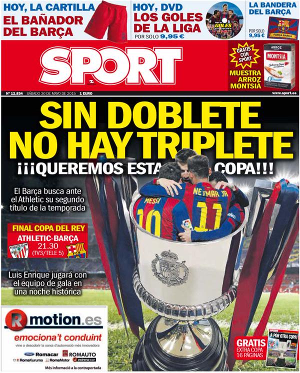 Sport Portada 30.05.15