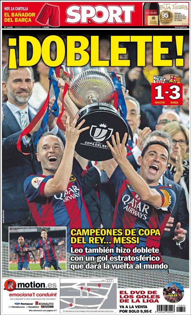 Sport Portada 31.05.15