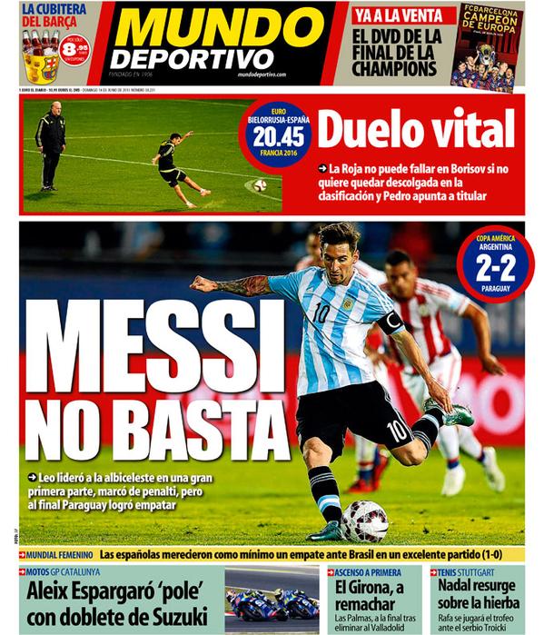 Mundo Deportivo 14.06.15
