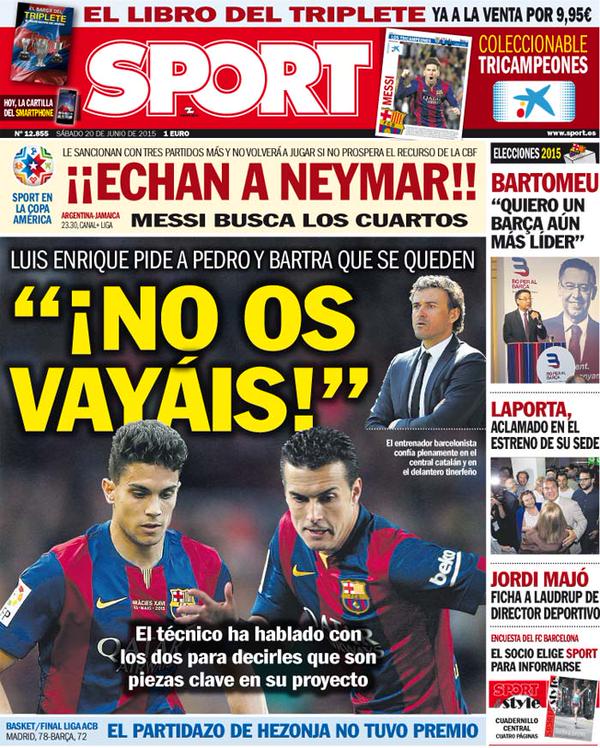 Sport 20.06.15
