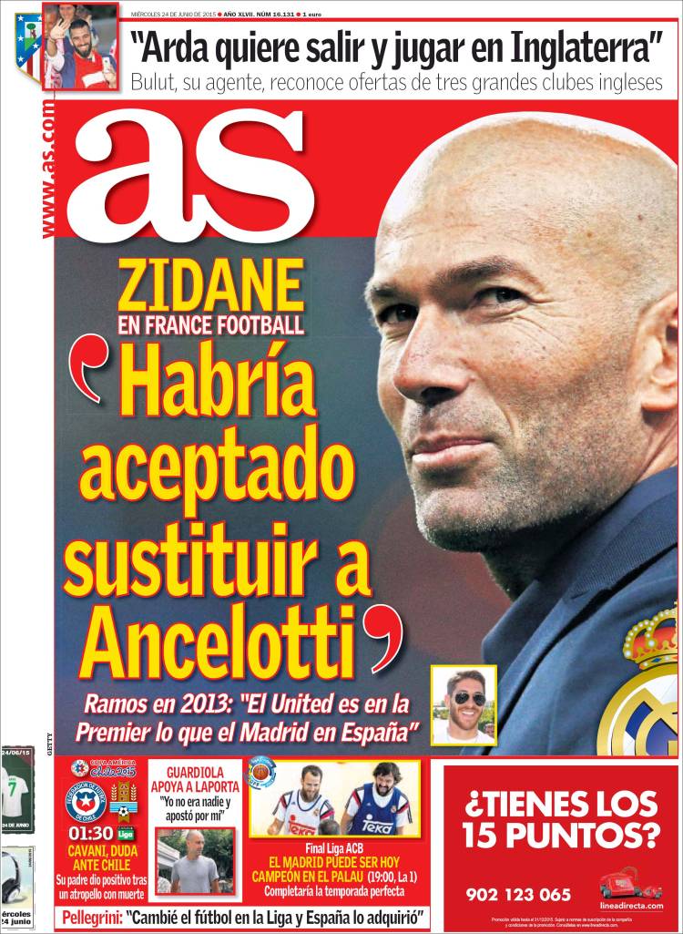 as portada zidane
