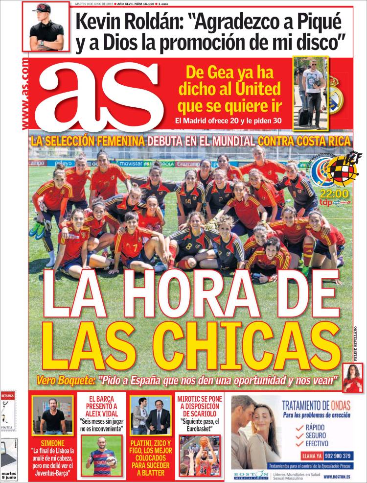as portada 9 junio 2015