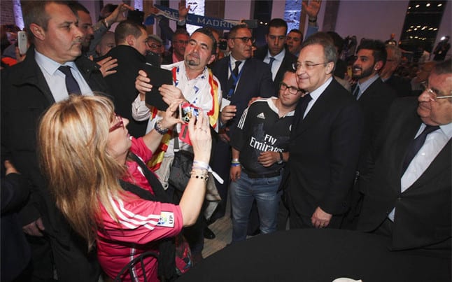 florentino y la afición