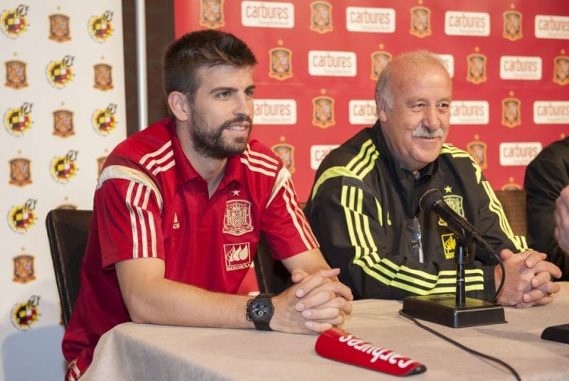 gerard-pique-con-vicente-del-bosque