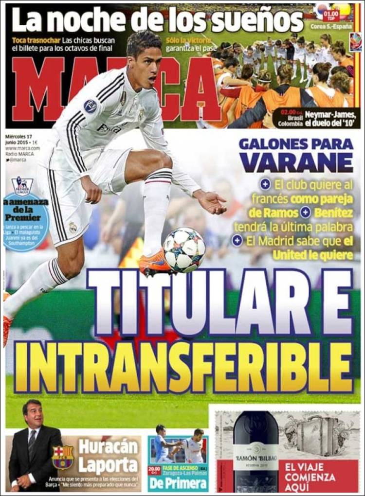 marca portada varane junio