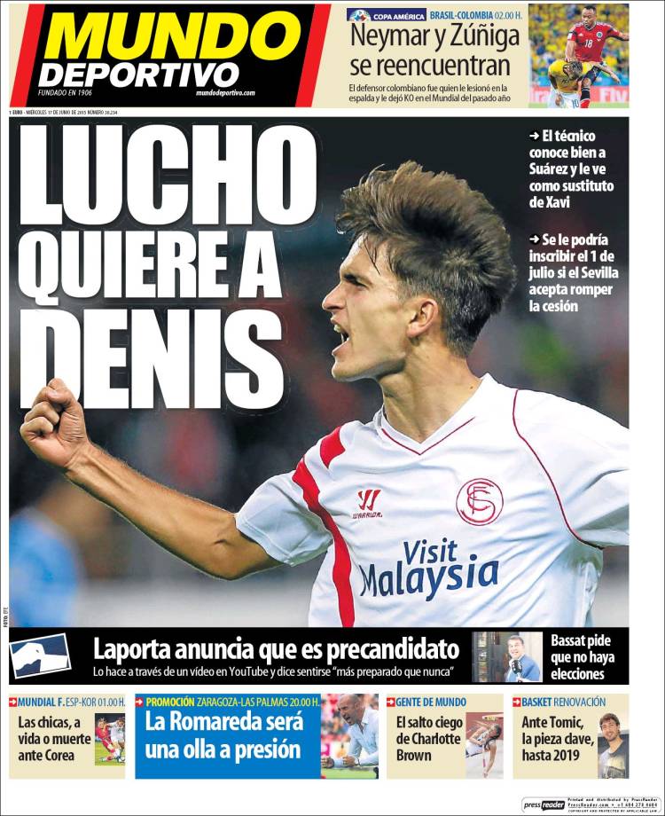 denis portada mundo deportivo