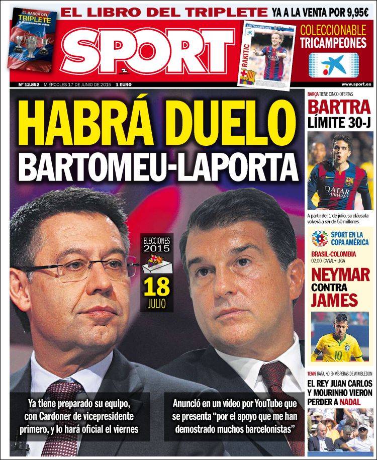 sport portada bartomeu versus laporta