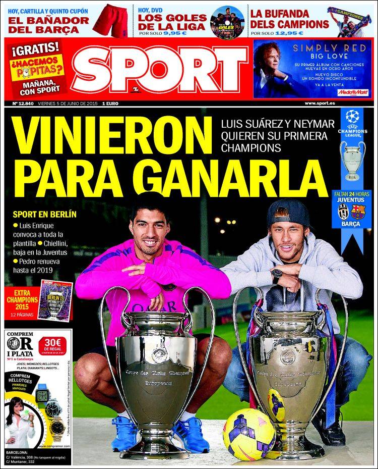 Sport Portada 05.06.15