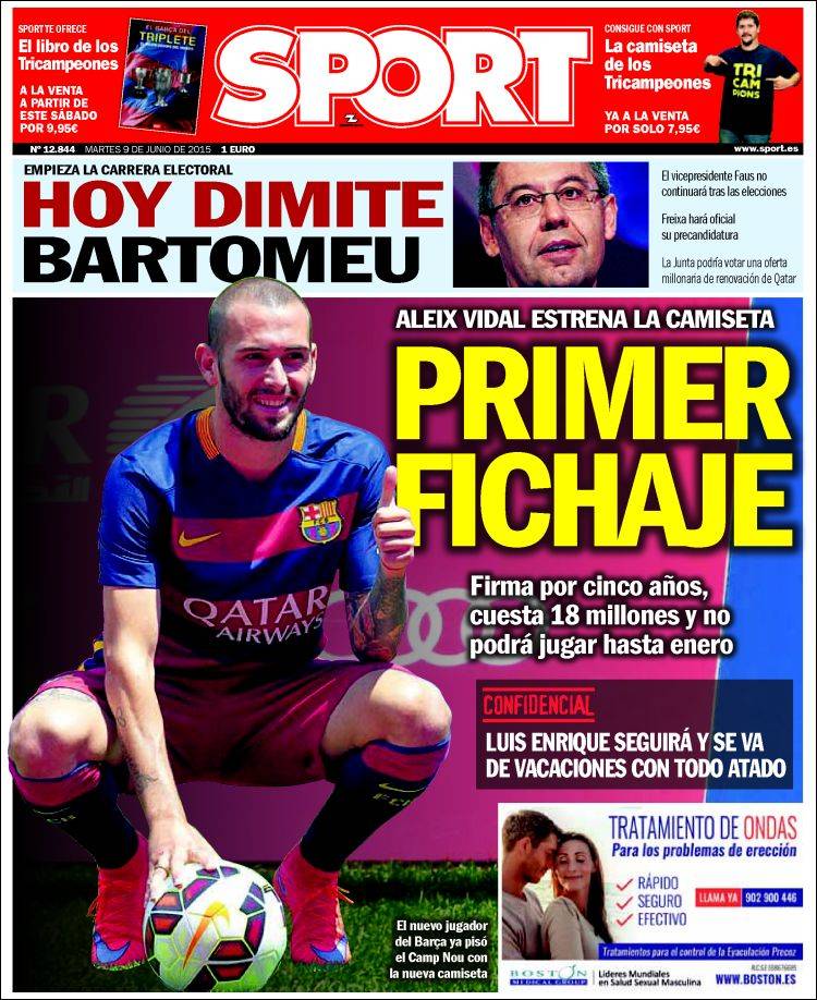 sport portada 9 junio 2016
