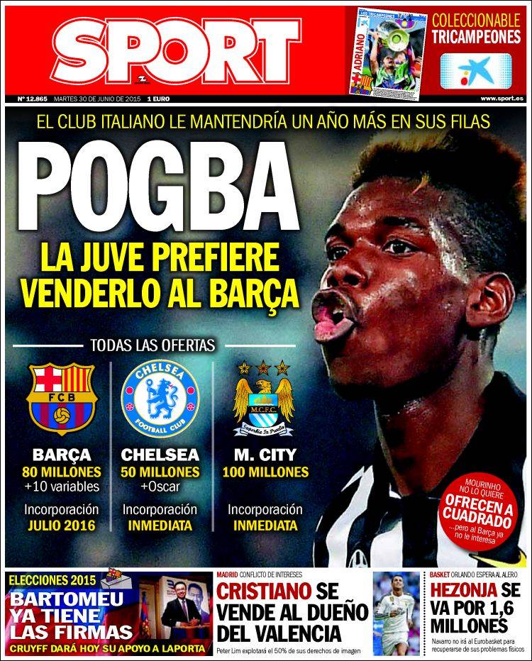 Sport Portada 30.06.15
