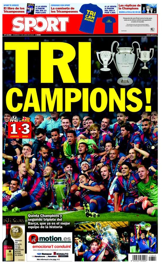 Sport Portada 07.06.15