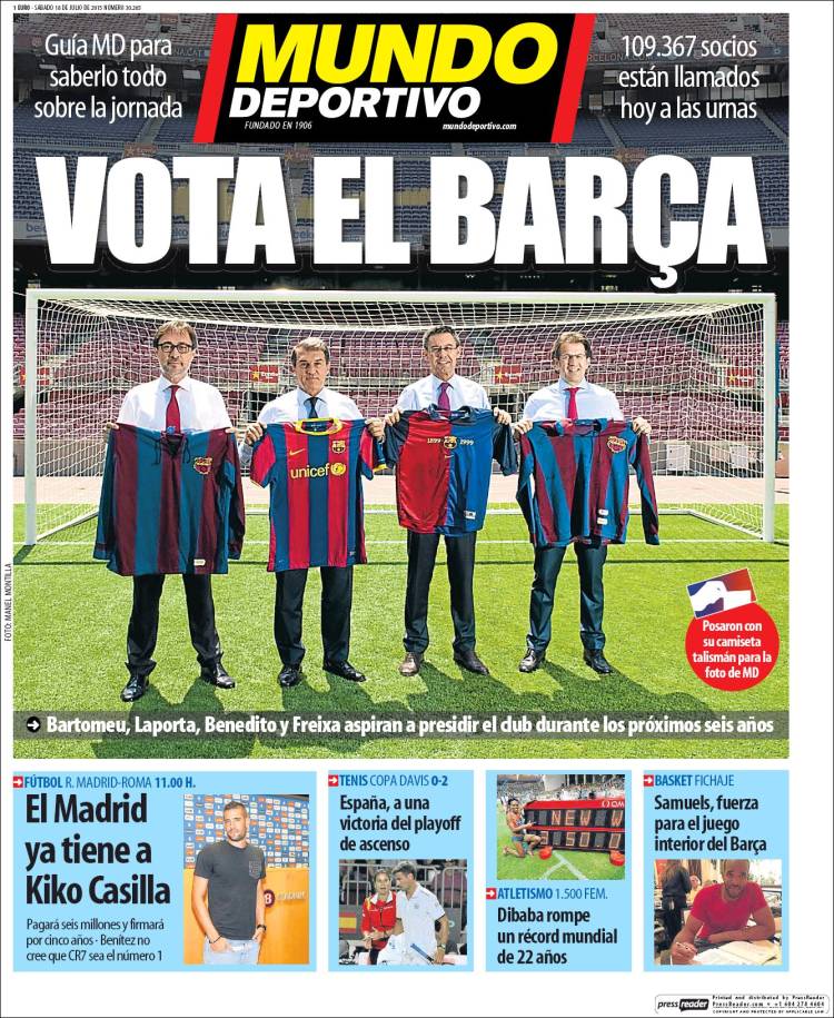 Mundo Deportivo Portada 18.07.15