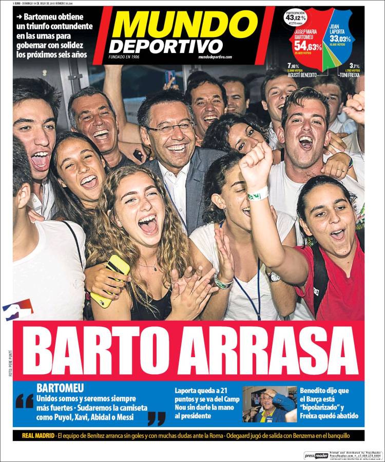 Mundo Deportivo 19.07.15