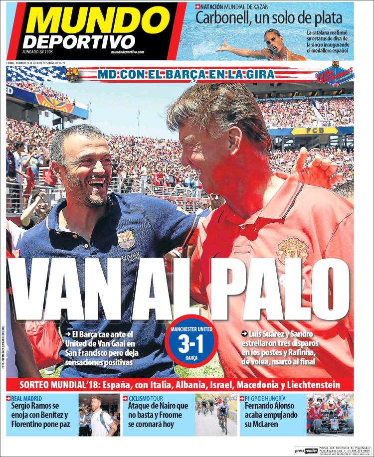 Mundo Deportivo 26.07.15
