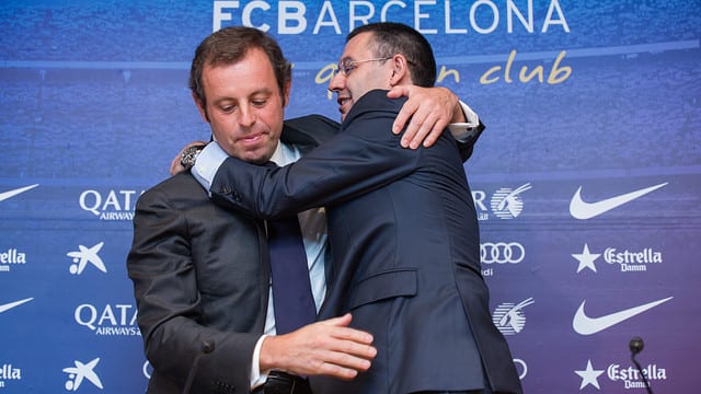 abrazo rosell y bartoméu