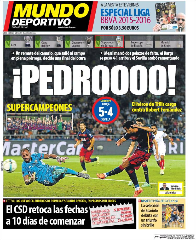 mundo deportivo supercopa europa