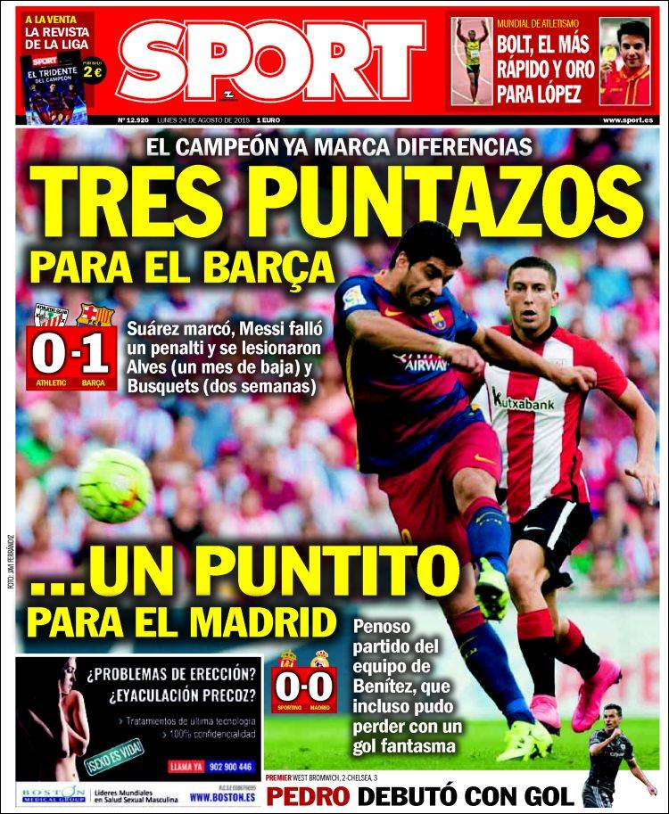 Sport Portada 24.08.15