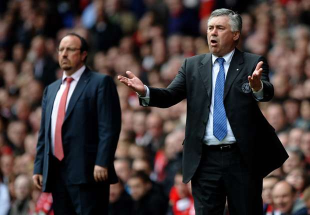 ancelotti con benitez