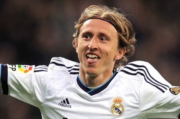 primer plano luka modric