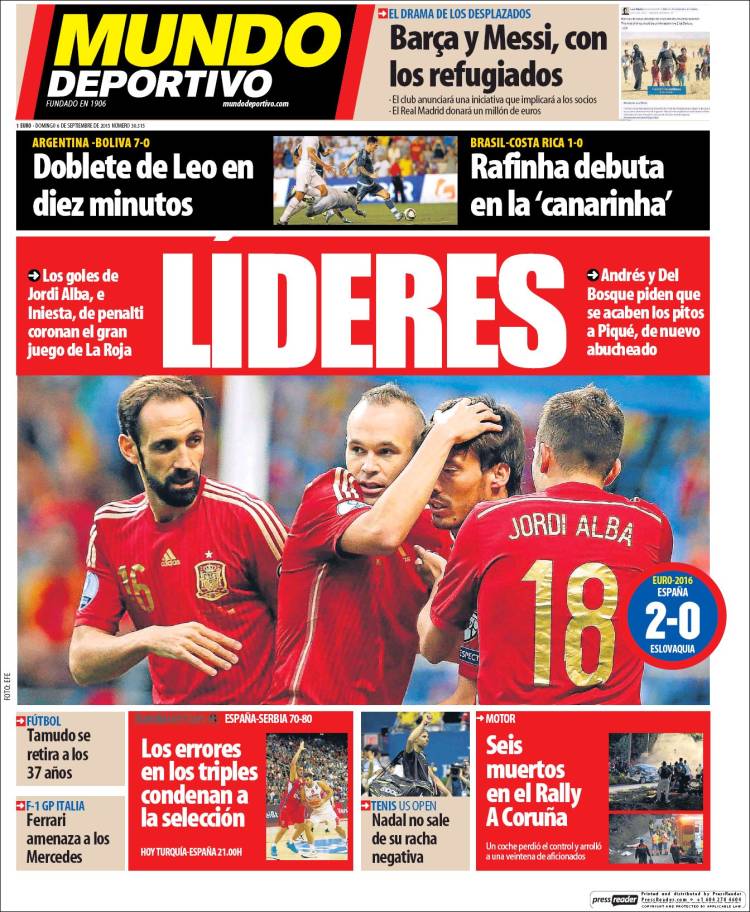 Mundo Deportivo 06.09.15