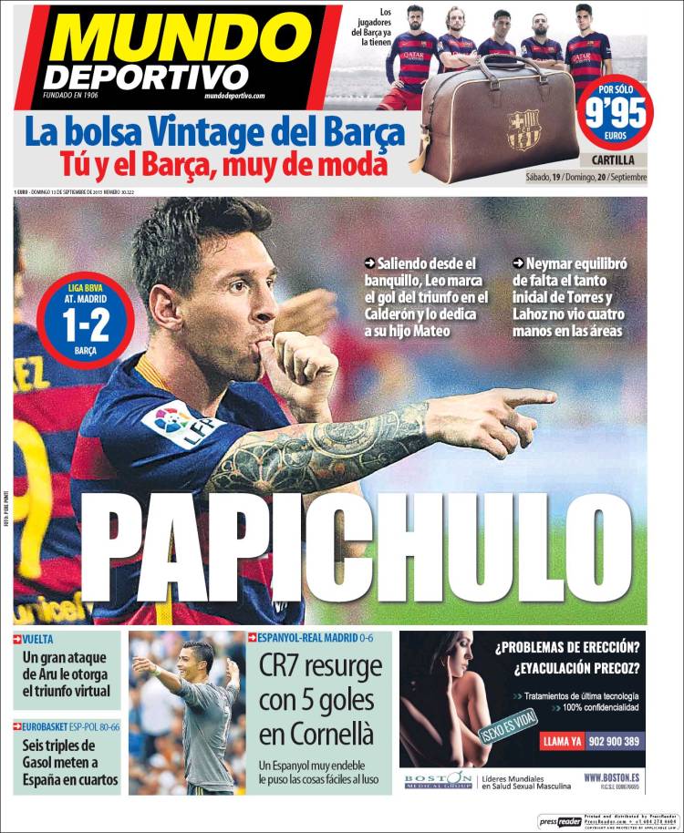 Mundo Deportivo 13.09.15