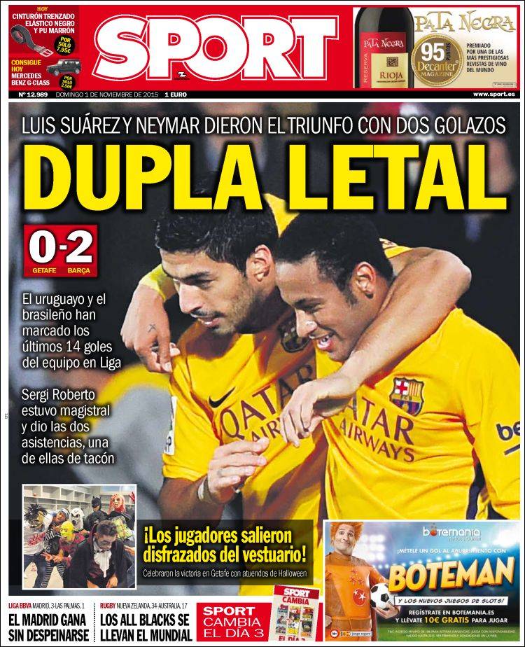 Sport Portada 01.11.15