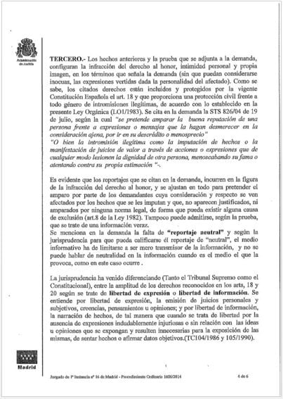 Sentencia 5