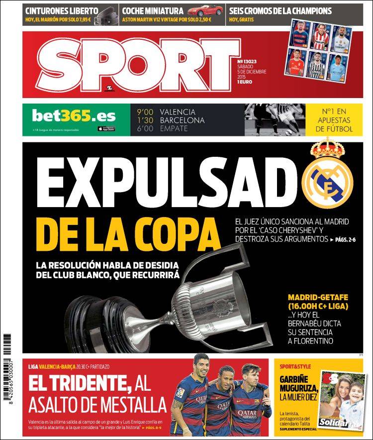 Sport Portada 05.12.15