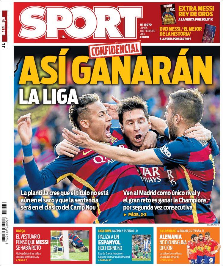 Sport Portada 01.02.16