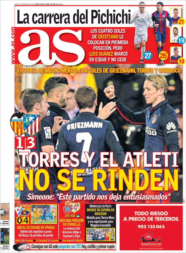 atleti no se rinde as