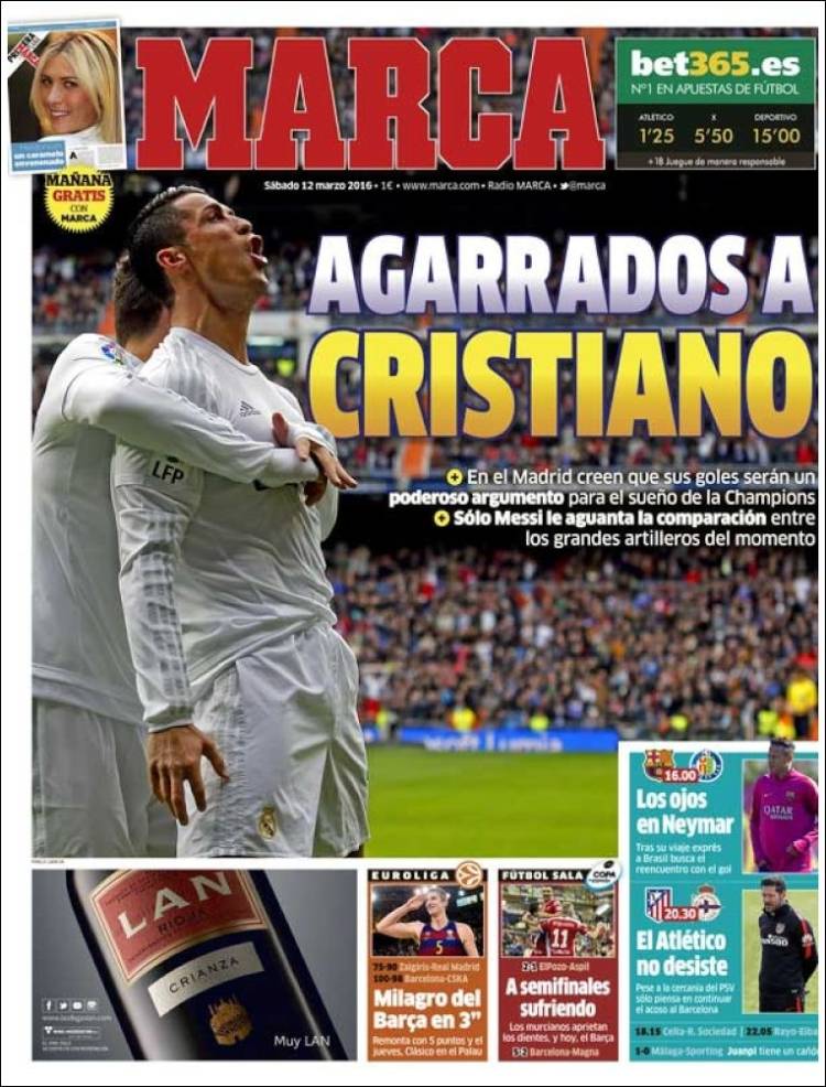 Cristiano Portada Marca 12.02.16