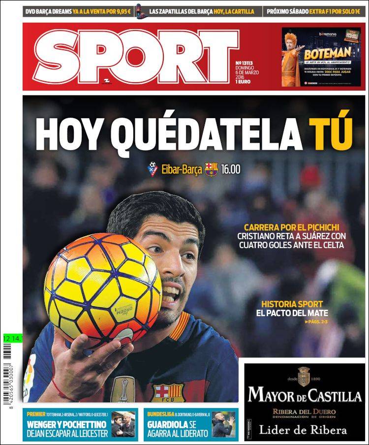 Sport Portada 06.03.16