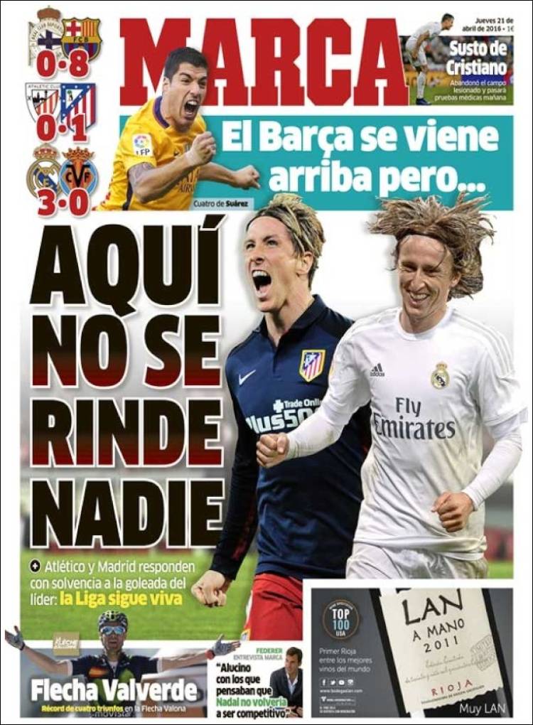 Marca Portada No se rinde nadie 21.04.16