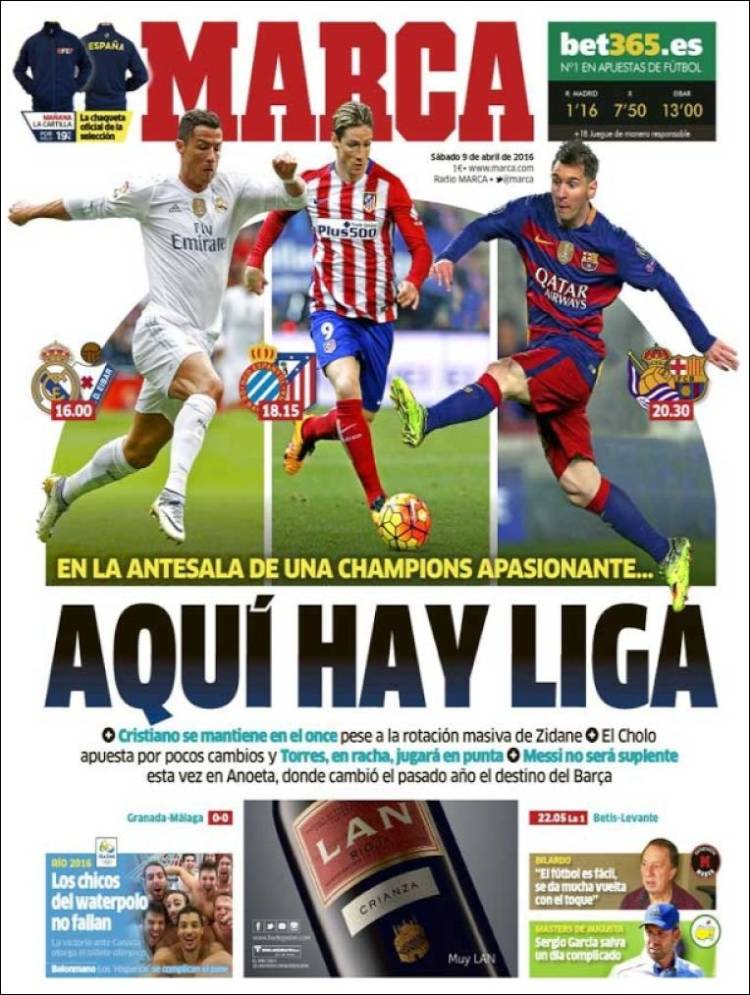 Marca Portada Hay Liga 09.04.16