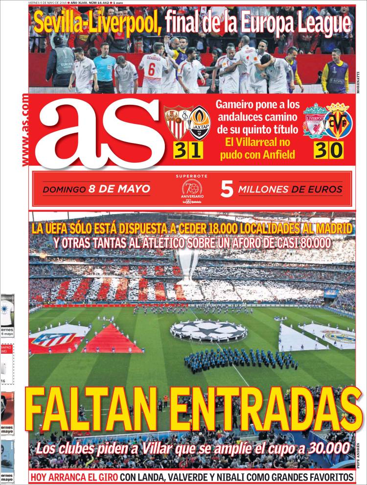 As Portada Entradas 06.05.16