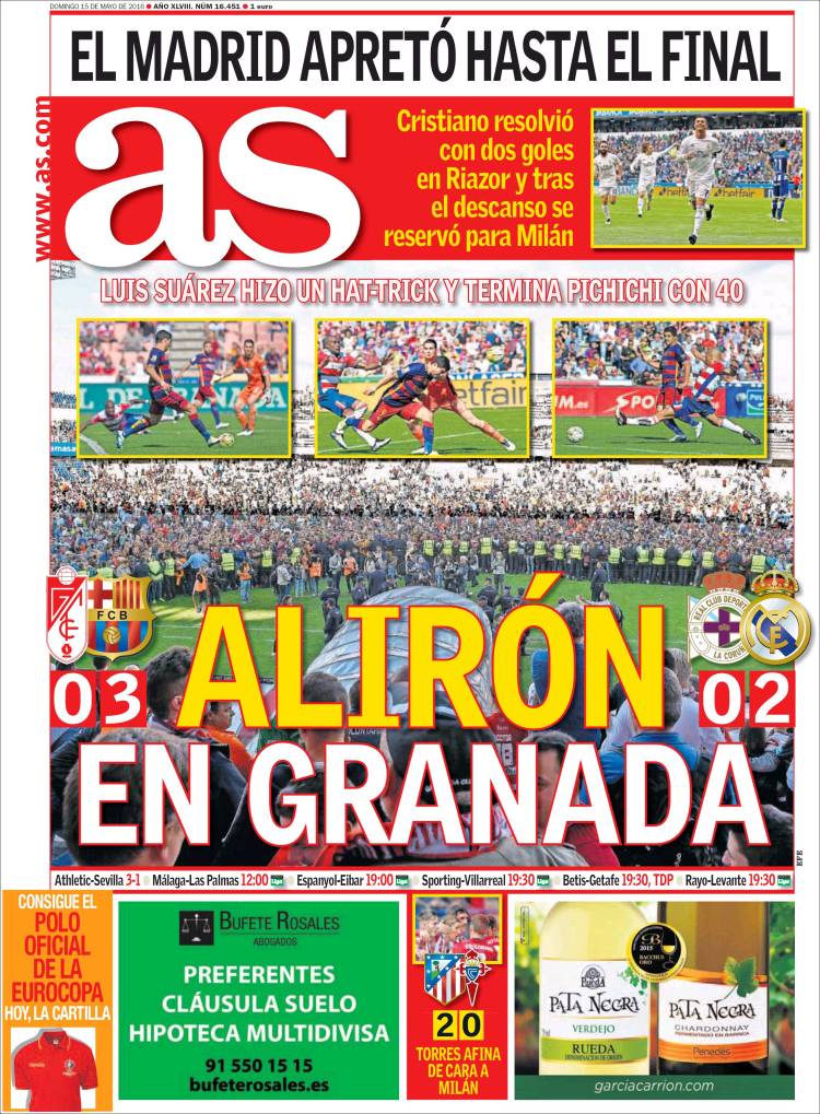 As Portada Alirón 15.05.16