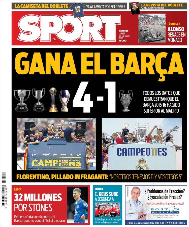 Sport Portada 30.05.16
