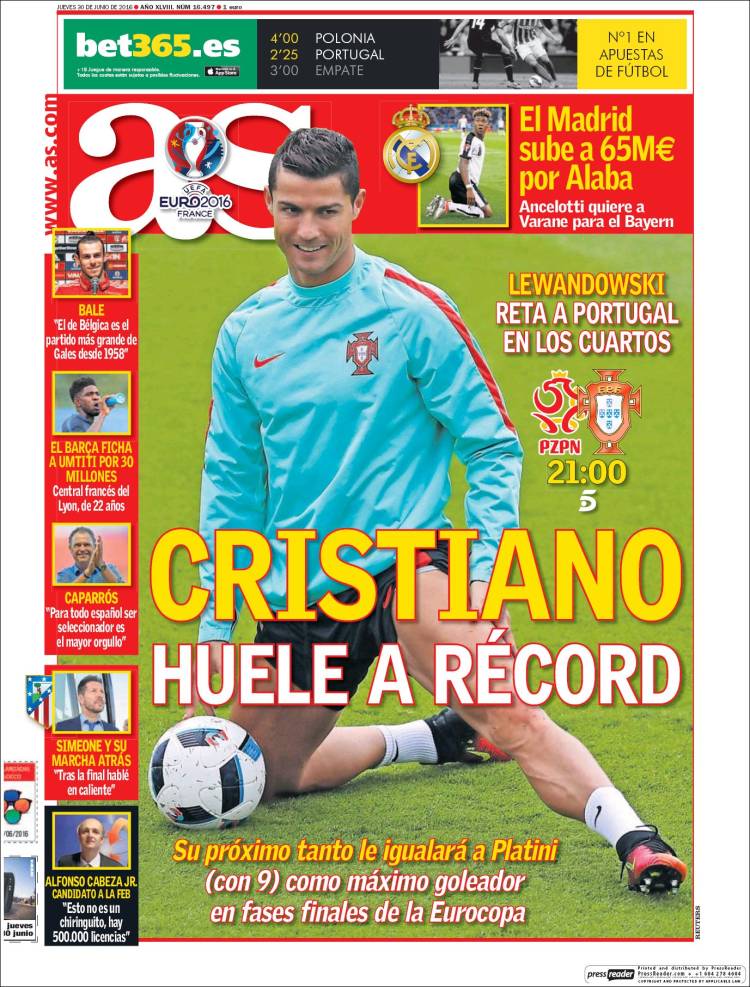 as cr recor euro