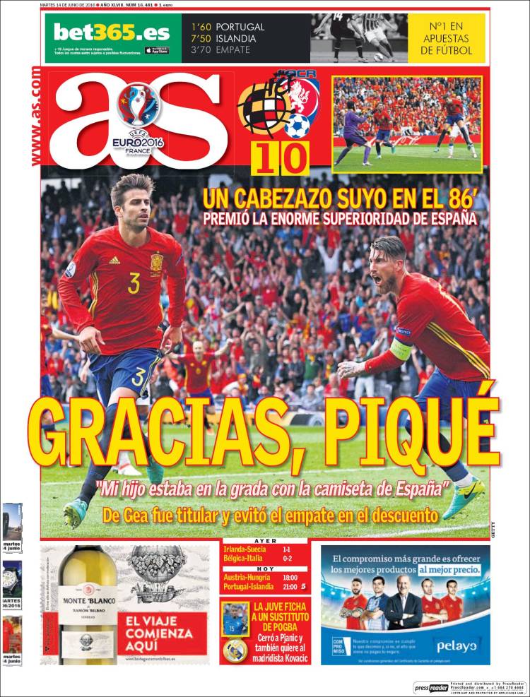 as piqué españa