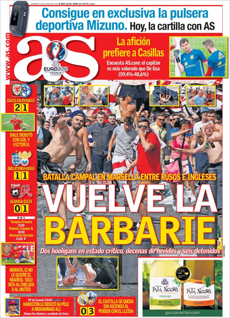 As Portada Barbarie 12.06.16
