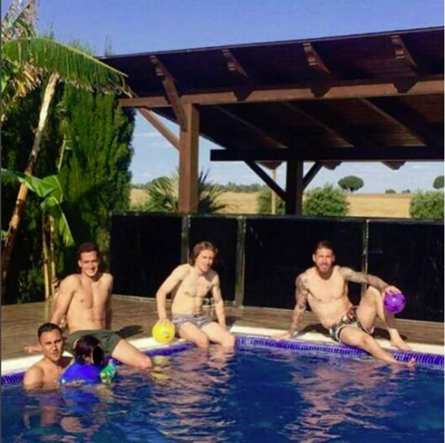 piscina sergio ramos