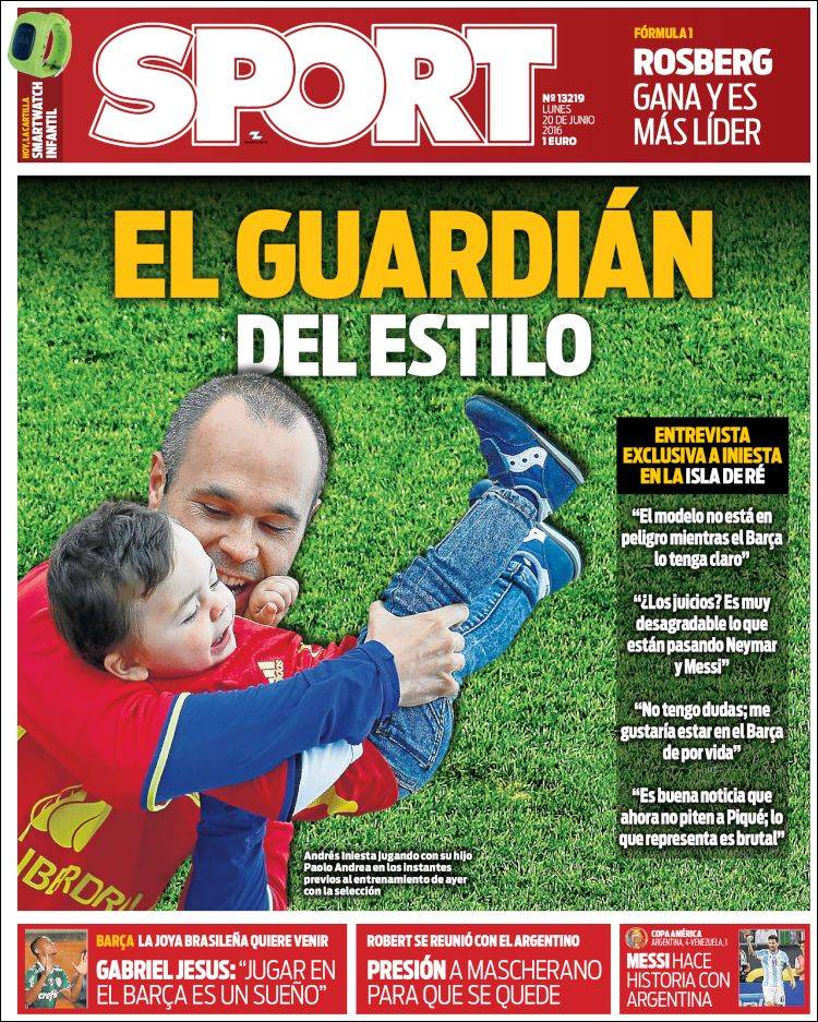 sport iniesta estilo
