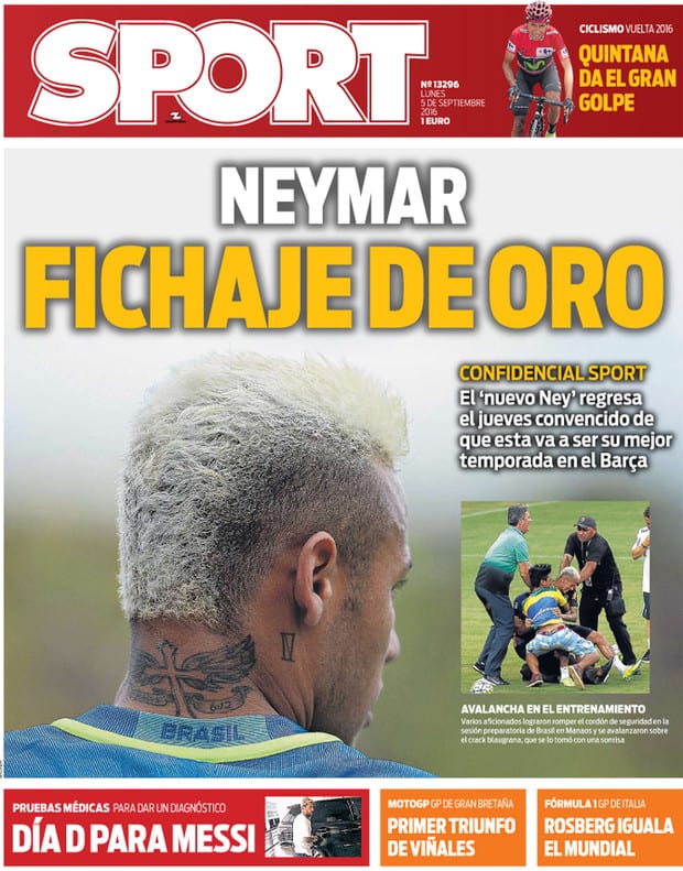sport neymar rubio