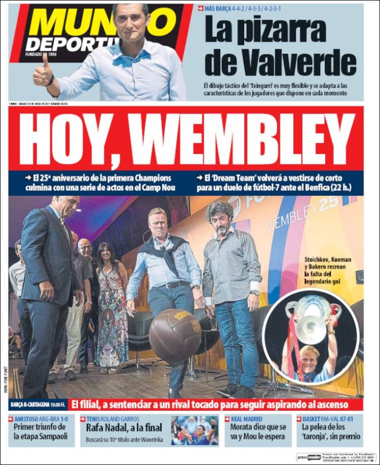 Mundo Deportivo Wembley 10.06.17