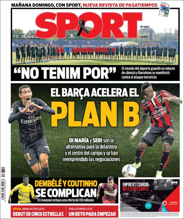 Sport Portada 19.08.17