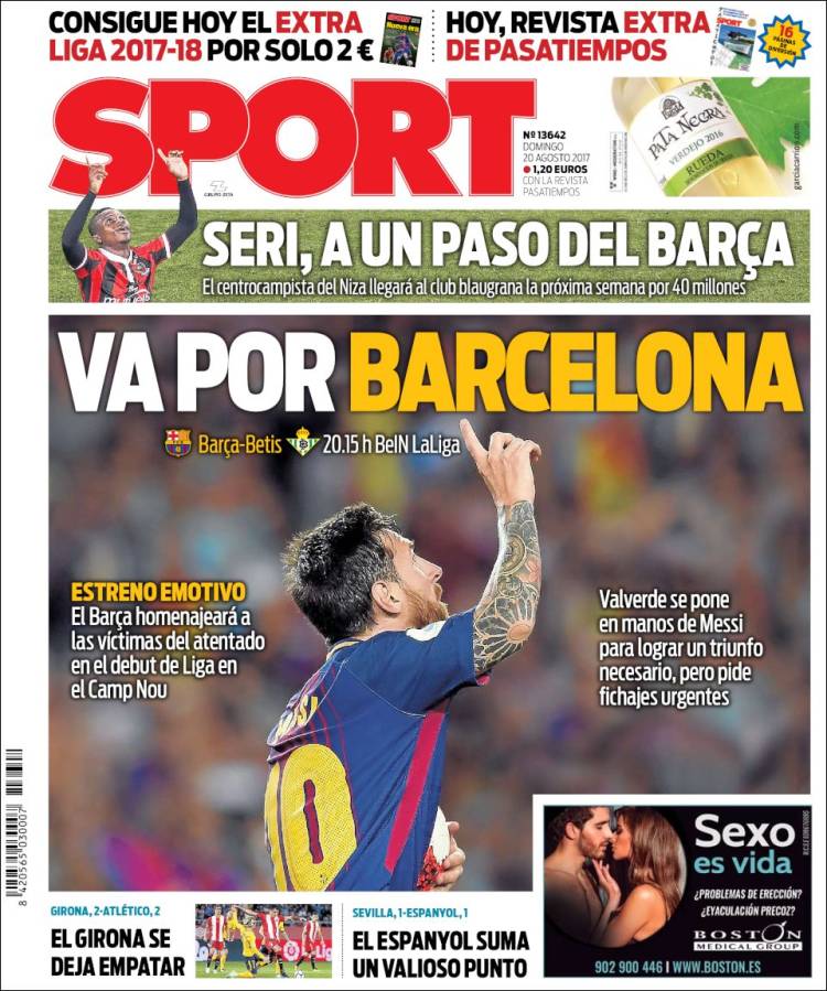 Sport Portada 20.08.17