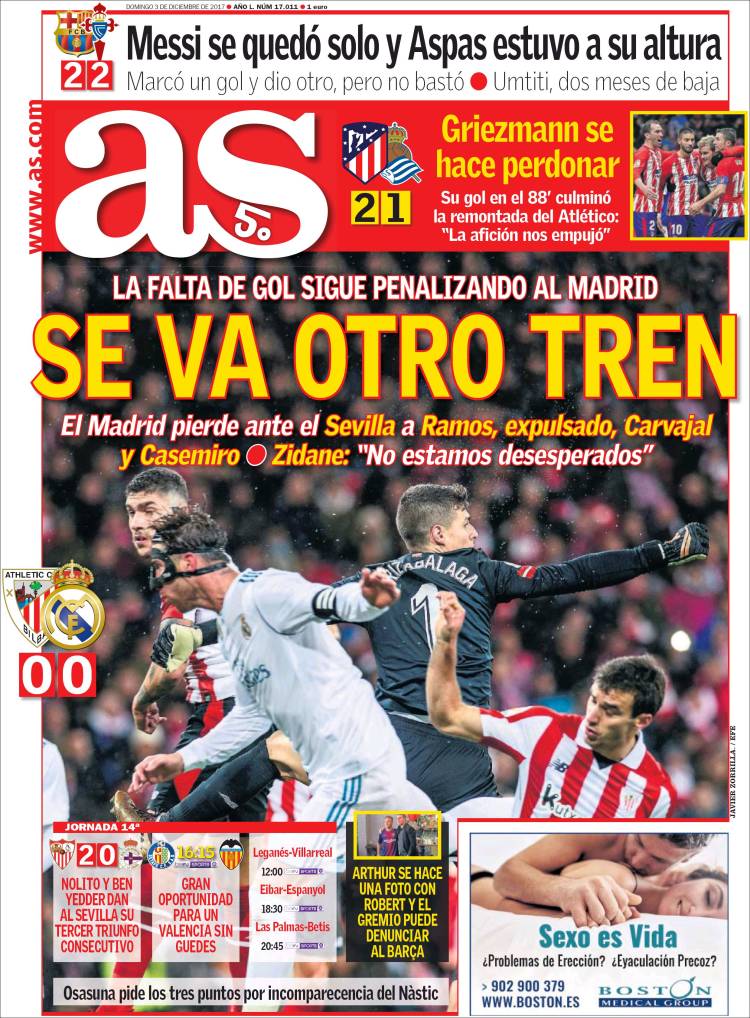 As Portada Tren 03.12.17