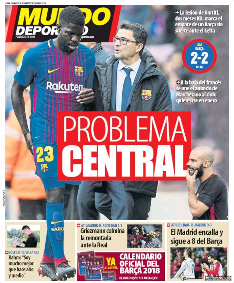 MD Portada Problema Central 03.12.17