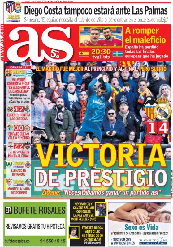 As Portada Prestigio 28.01.18