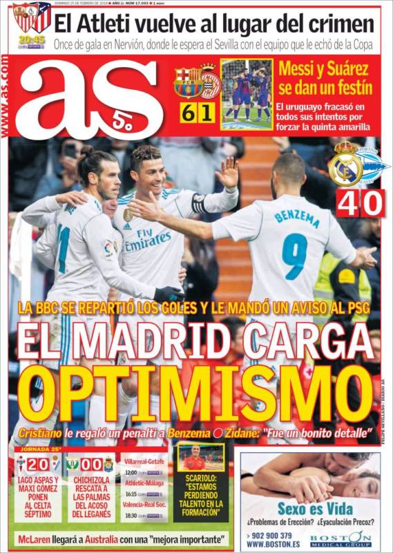 As Portada Optimismo 25.02.18